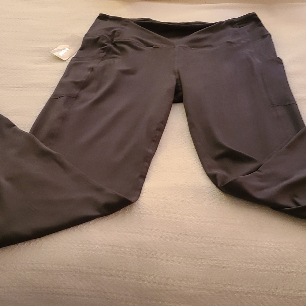 Marika Sport Asphalt XL Yoga Pants NWT